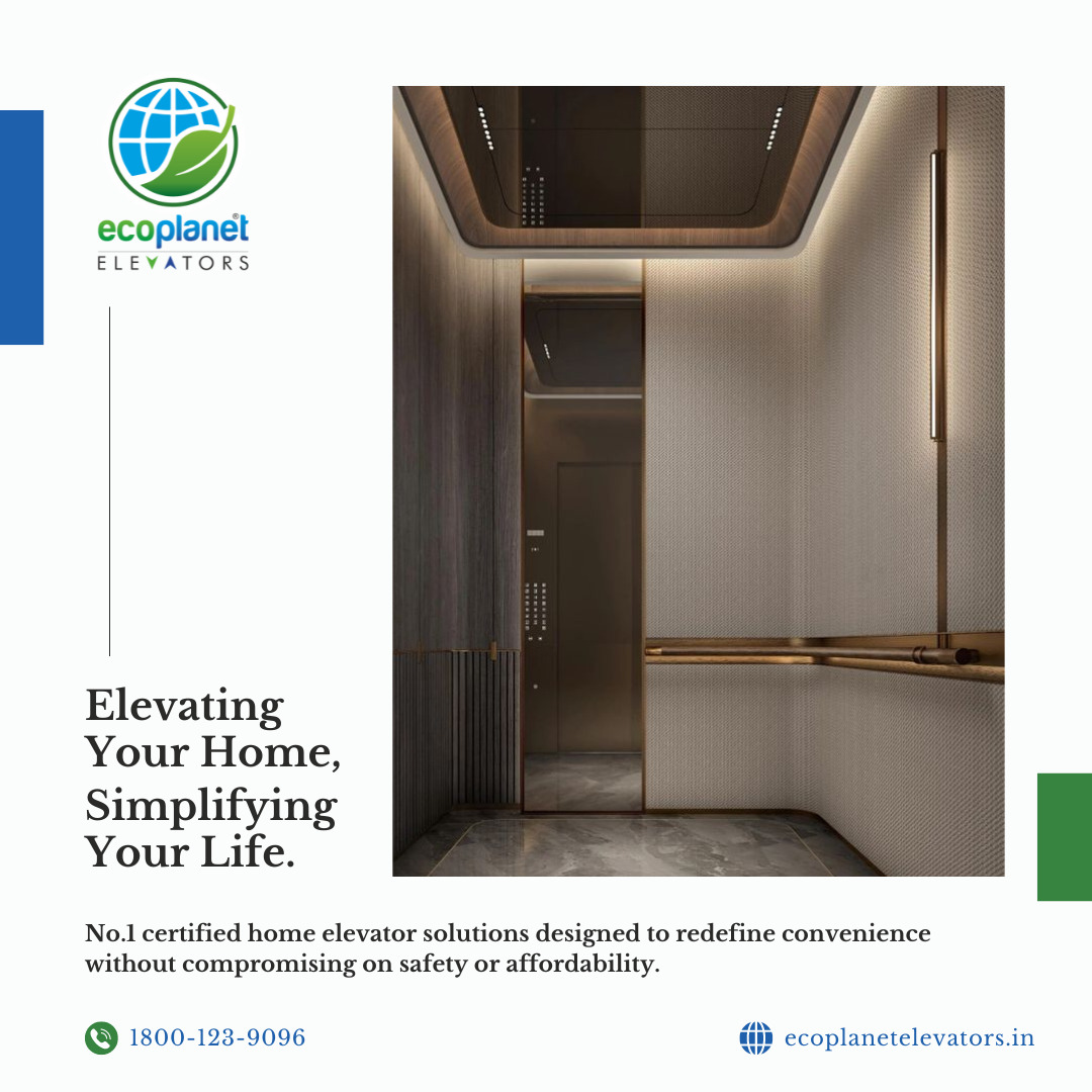 Eco Planet Elevators provides top-rated home elevator solutions, designed to enhance convenience while ensuring the highest standards of safety and affordability