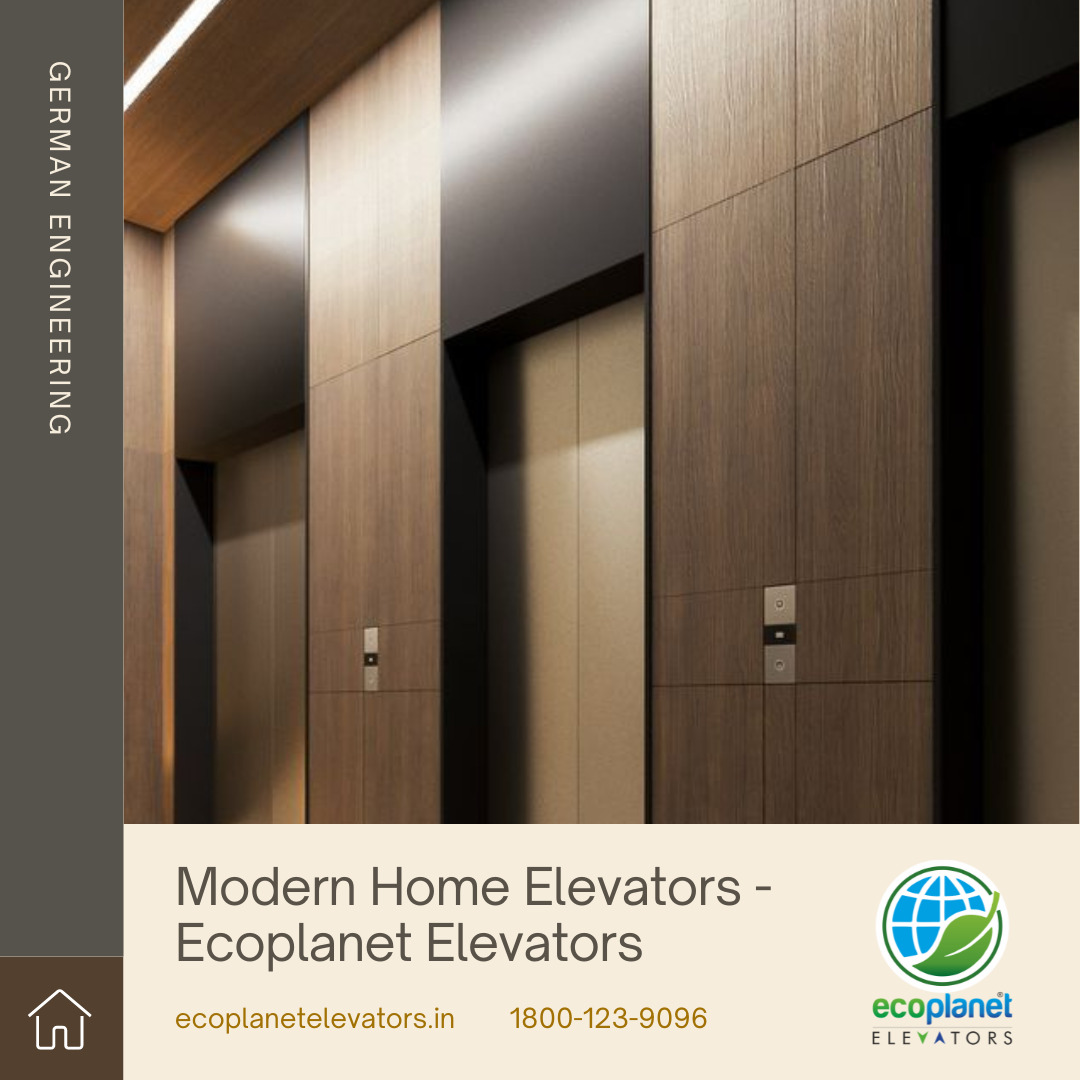 Modern Home Elevators - Ecoplanet Elevators.