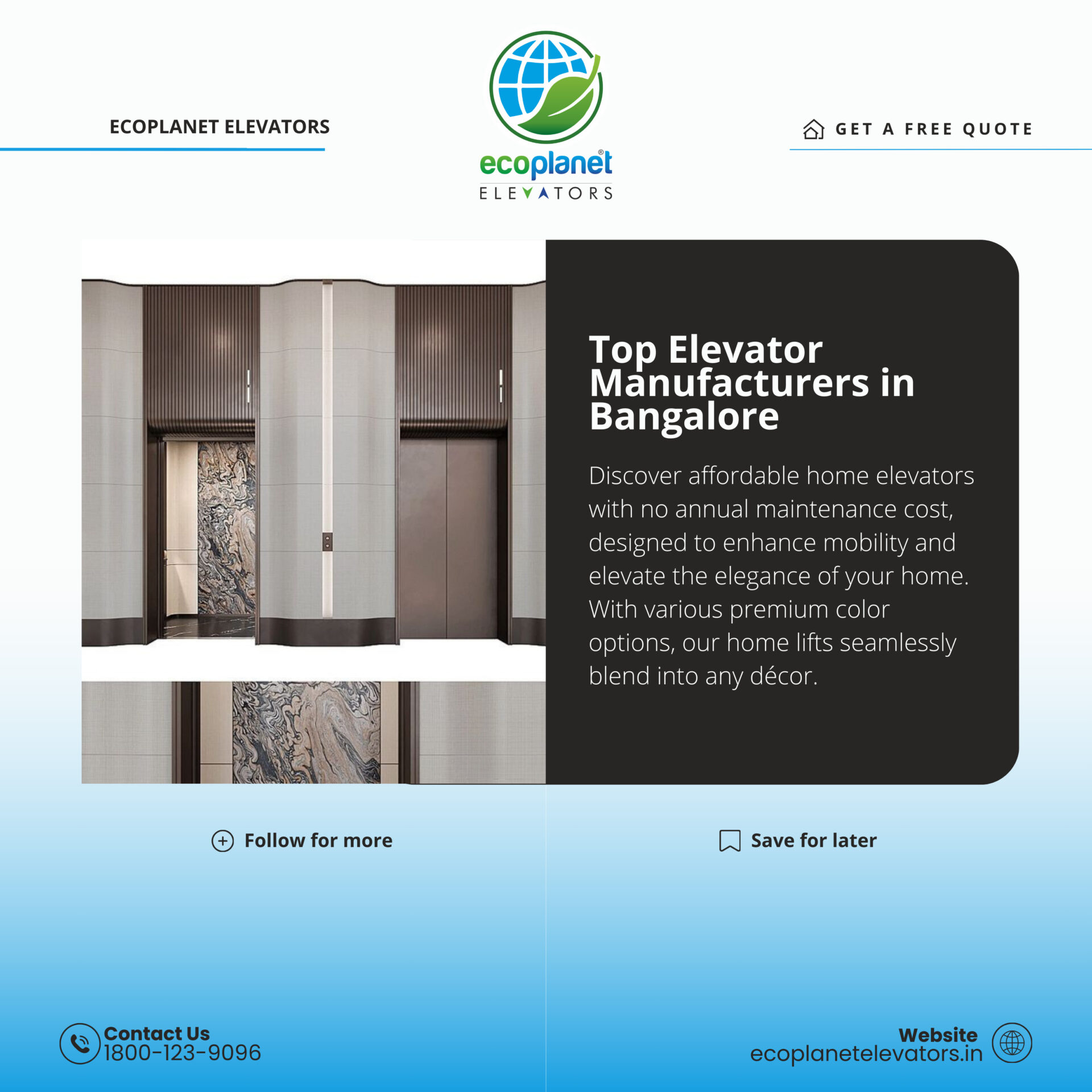 Top Residential Elevator Dealers in Bangalore