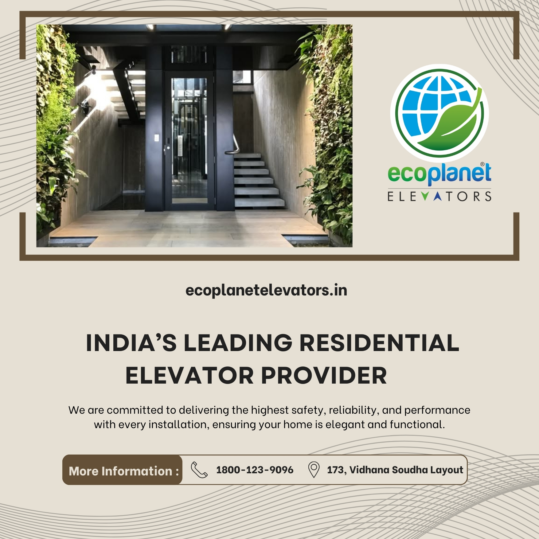 Transform Your Home with Eco Planet Elevators – India’s Leading Residential Elevator Provider