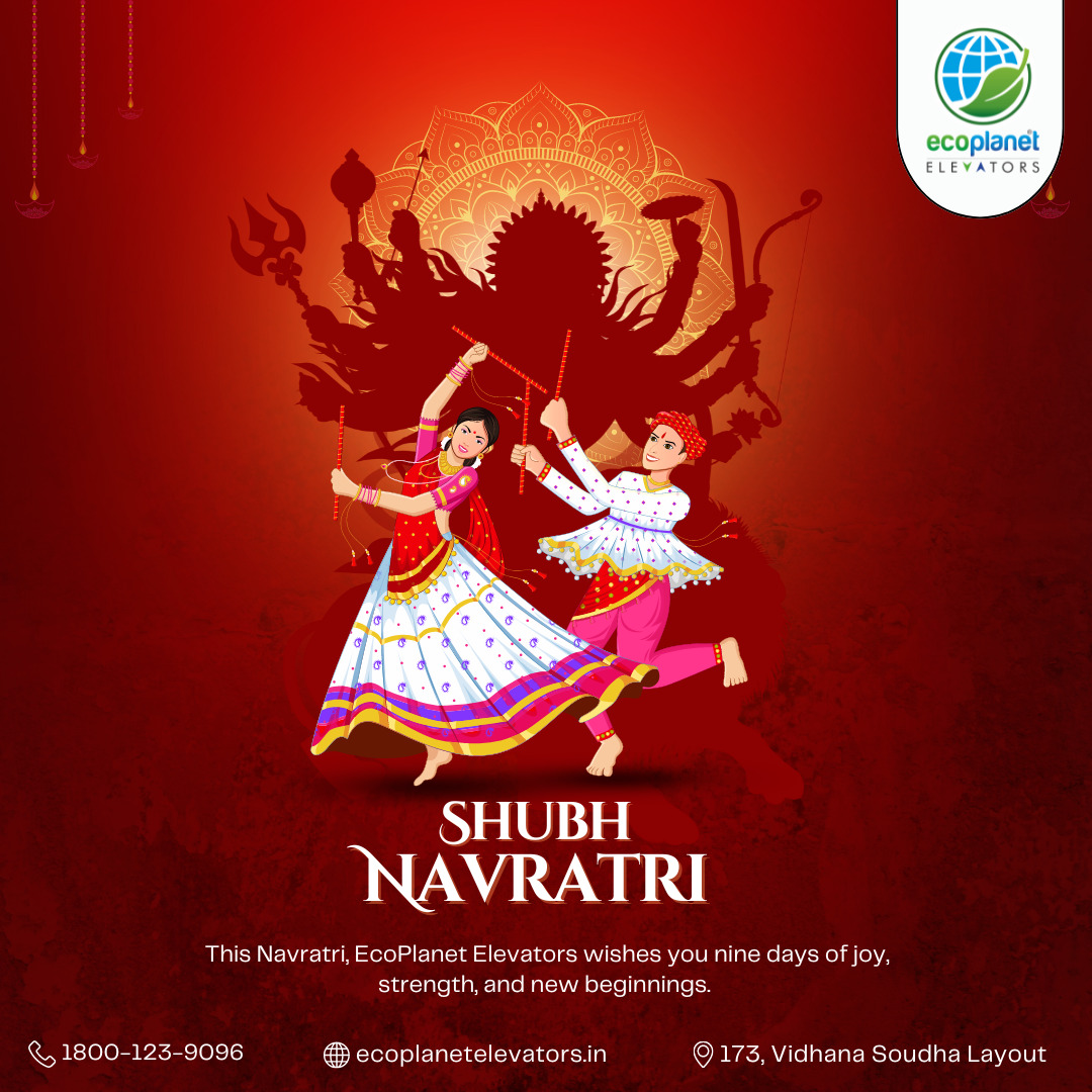 Navratri Wishes from EcoPlanet Elevators