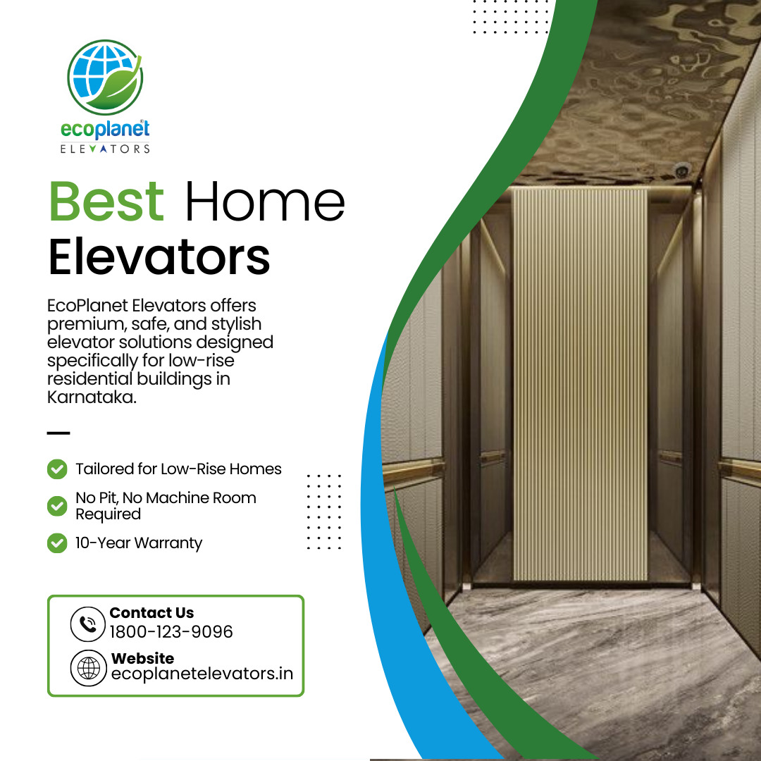 Best Home Elevators in Bangalore – EcoPlanet Elevator