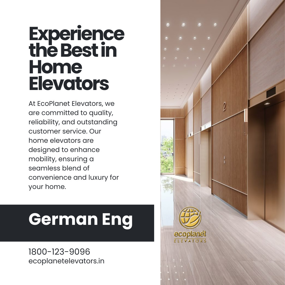 Experience the Best in Home Elevators ecoplanet elevators