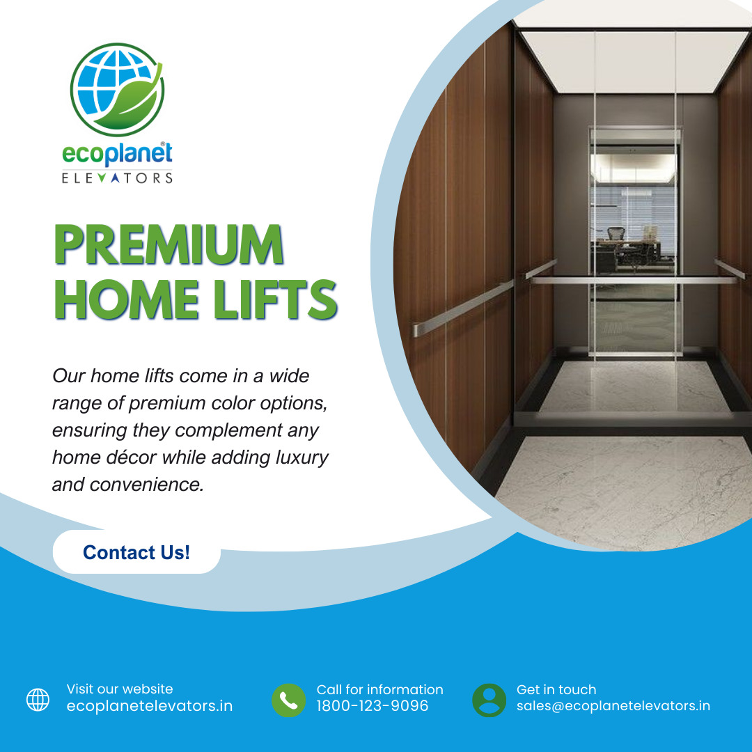 Premium Home Lifts - Ecoplanet Elevators