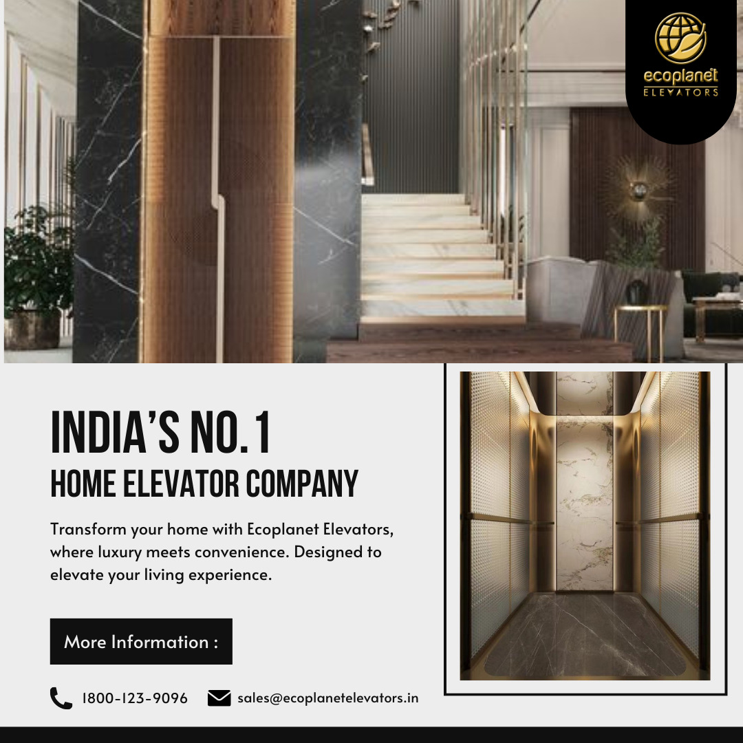 India’s No.1 Home Elevator Company