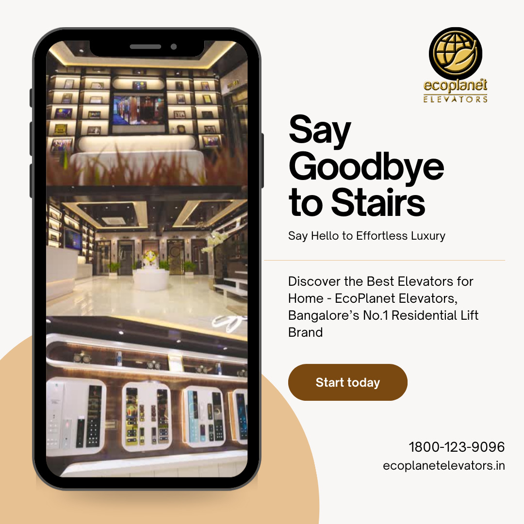 EcoPlanet Elevators brings you a new era of home mobility through beautifully crafted, low-maintenance home lifts, engineered for the urban lifestyle.