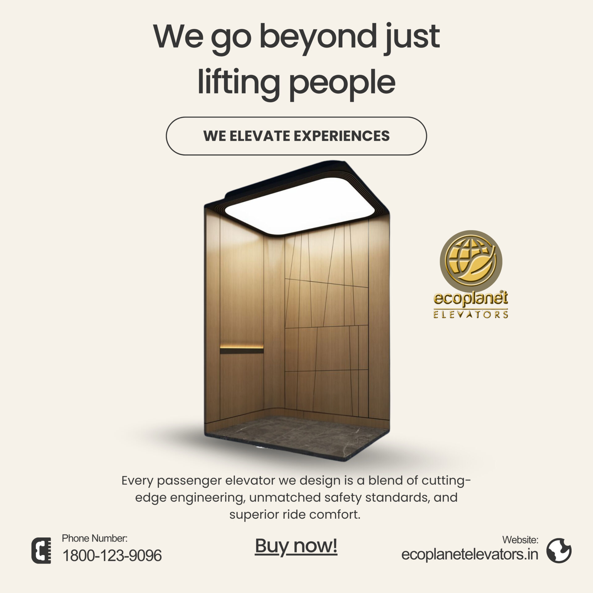 EcoPlanet Elevators – Redefining Passenger Elevator Excellence Across India At EcoPlanet Elevators, we go beyond just lifting people, we elevate experiences.