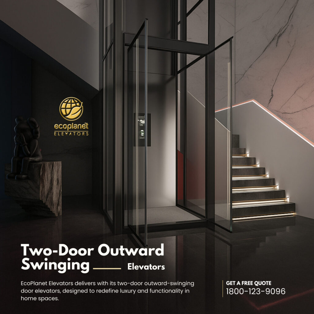 Double the Access, Double the Ease – Two-Door Outward-Swinging Elevators!