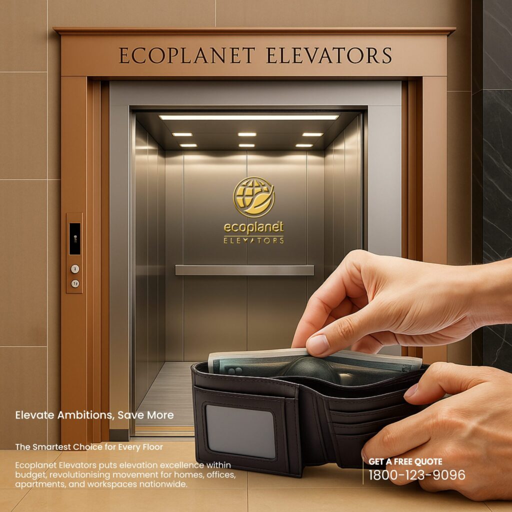 The Smartest Choice for Every Floor Dreaming of an upgrade? Ecoplanet Elevators puts elevation excellence within budget, revolutionising movement for homes, offices, apartments, and workspaces nationwide. Experience seamless ascent with technology that blends function, savings, and striking design.