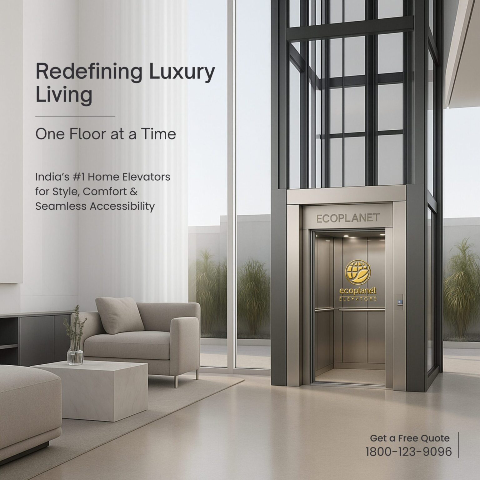 EcoPlanet Elevators – Redefining Luxury Living, One Floor at a Time