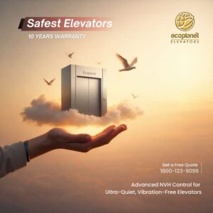 Safest Elevators for Homes, Engineered with Care and Precision by Ecoplanet Elevators!