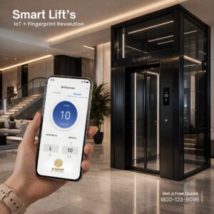 Ecoplanet Elevators: PHONE + BIOMETRIC Smart Lift CONTROL! 